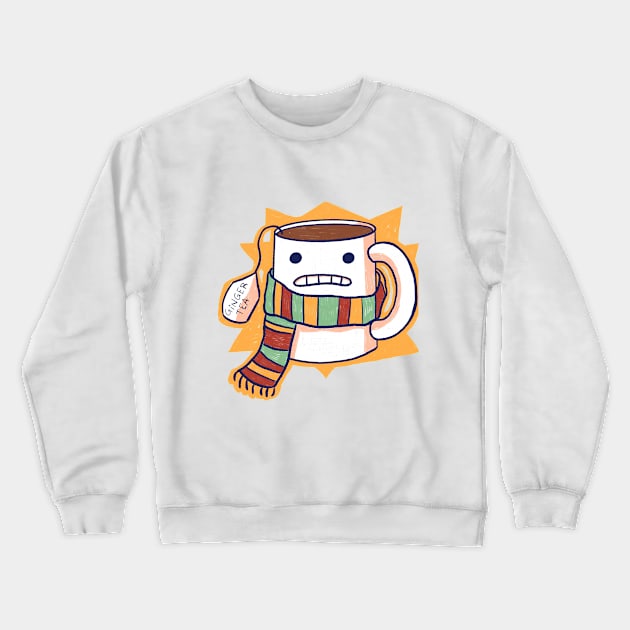 Ginger tea mug Crewneck Sweatshirt by whatsun